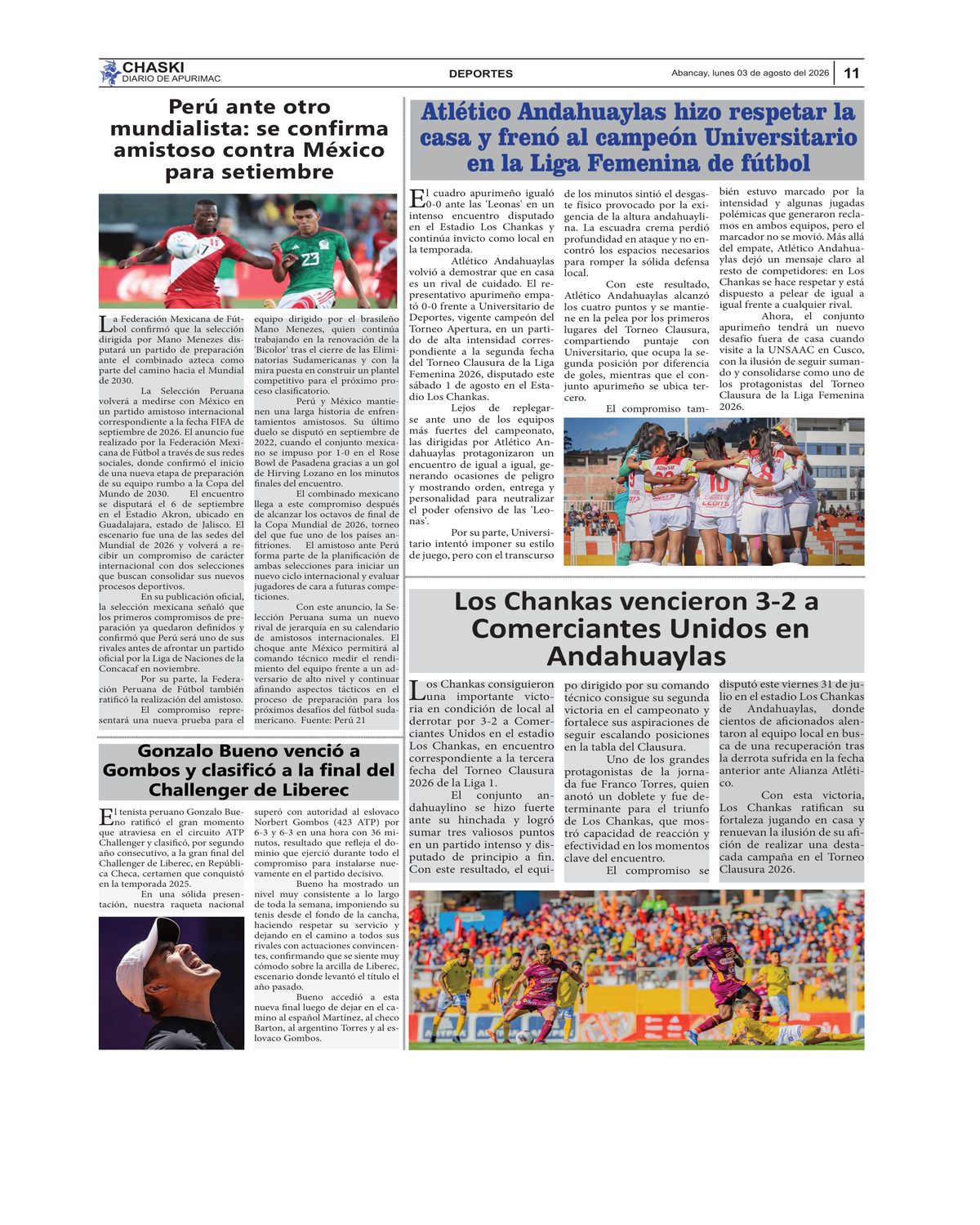 Página 11 - Diario Chaski