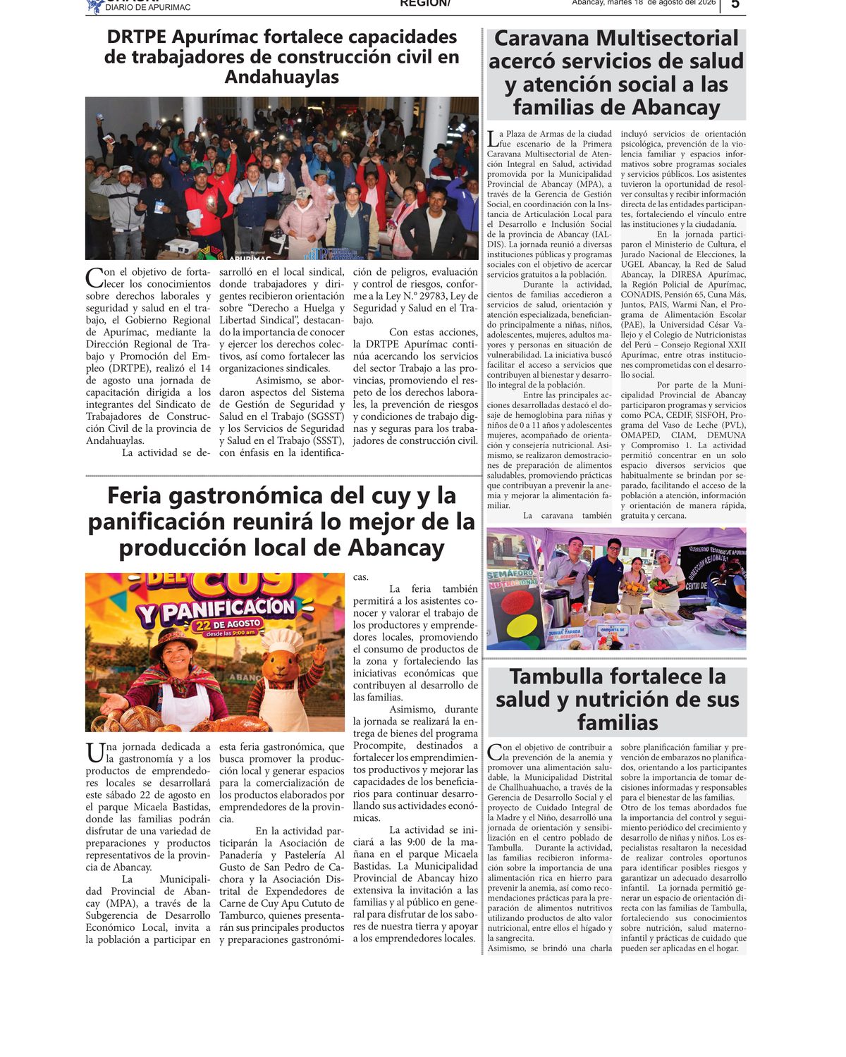Página 5 - Diario Chaski