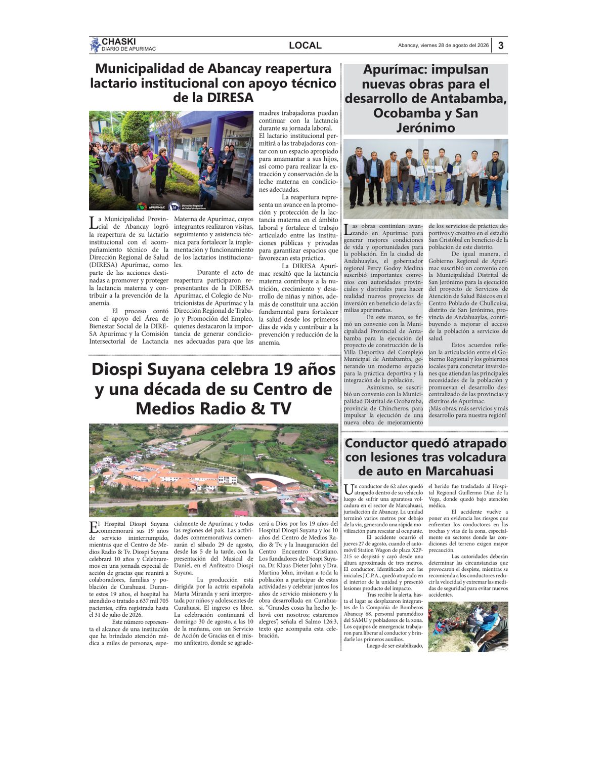 Página 3 - Diario Chaski