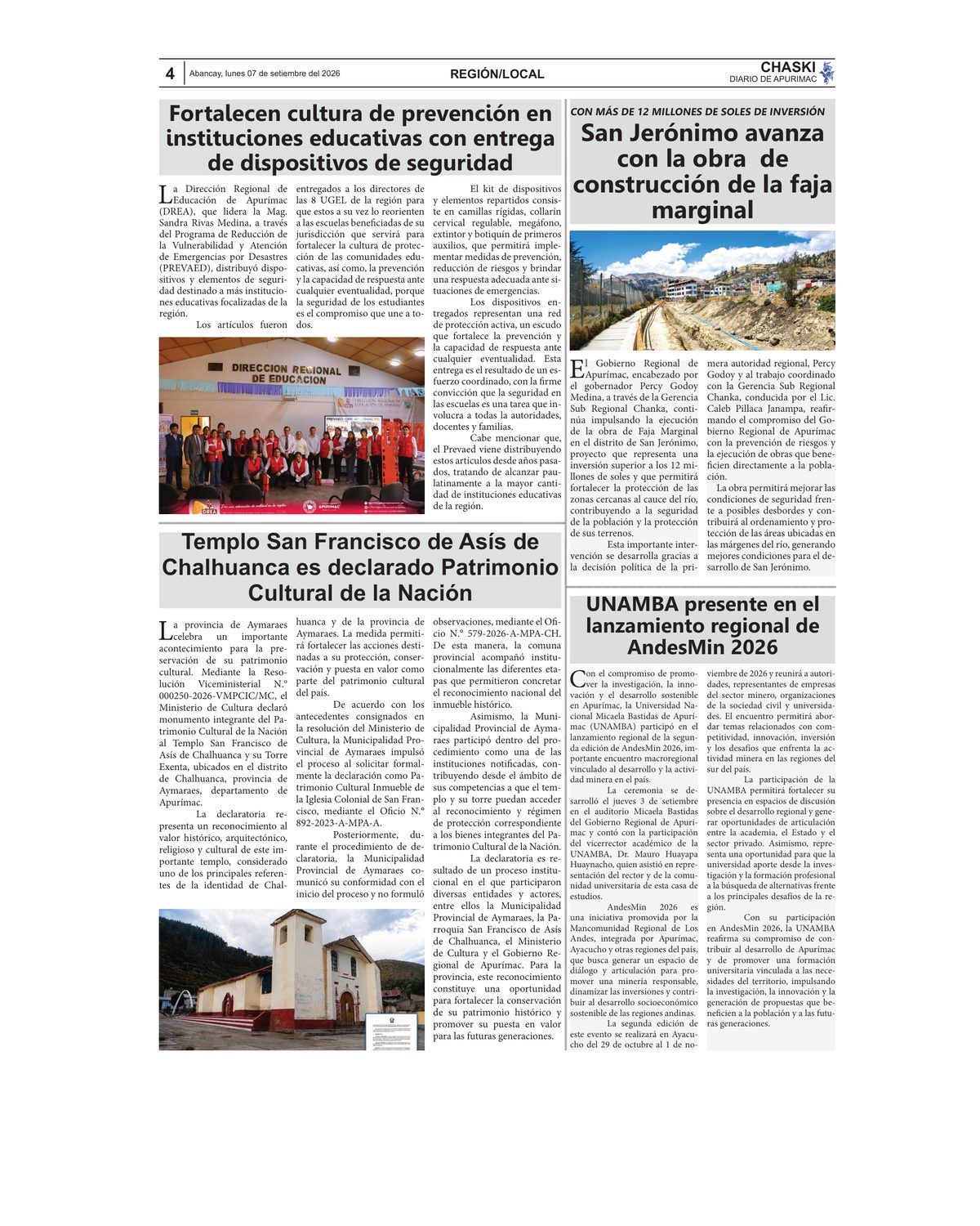 Página 4 - Diario Chaski
