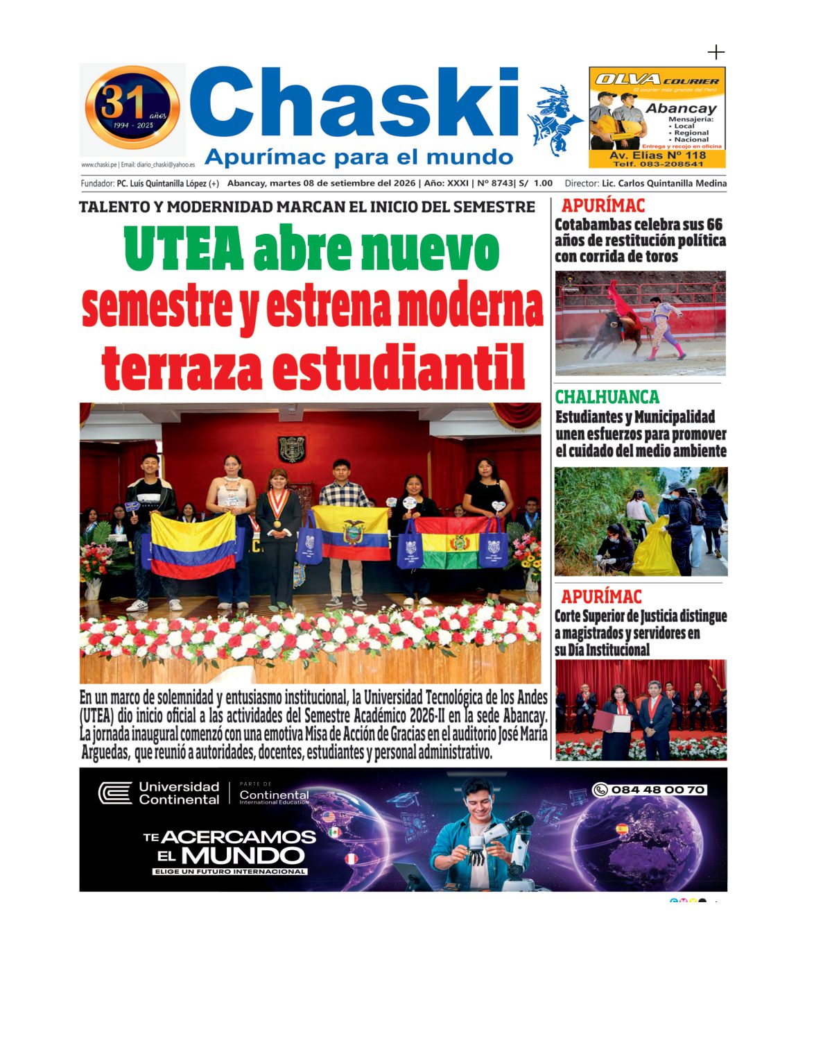 Página 1 - Diario Chaski