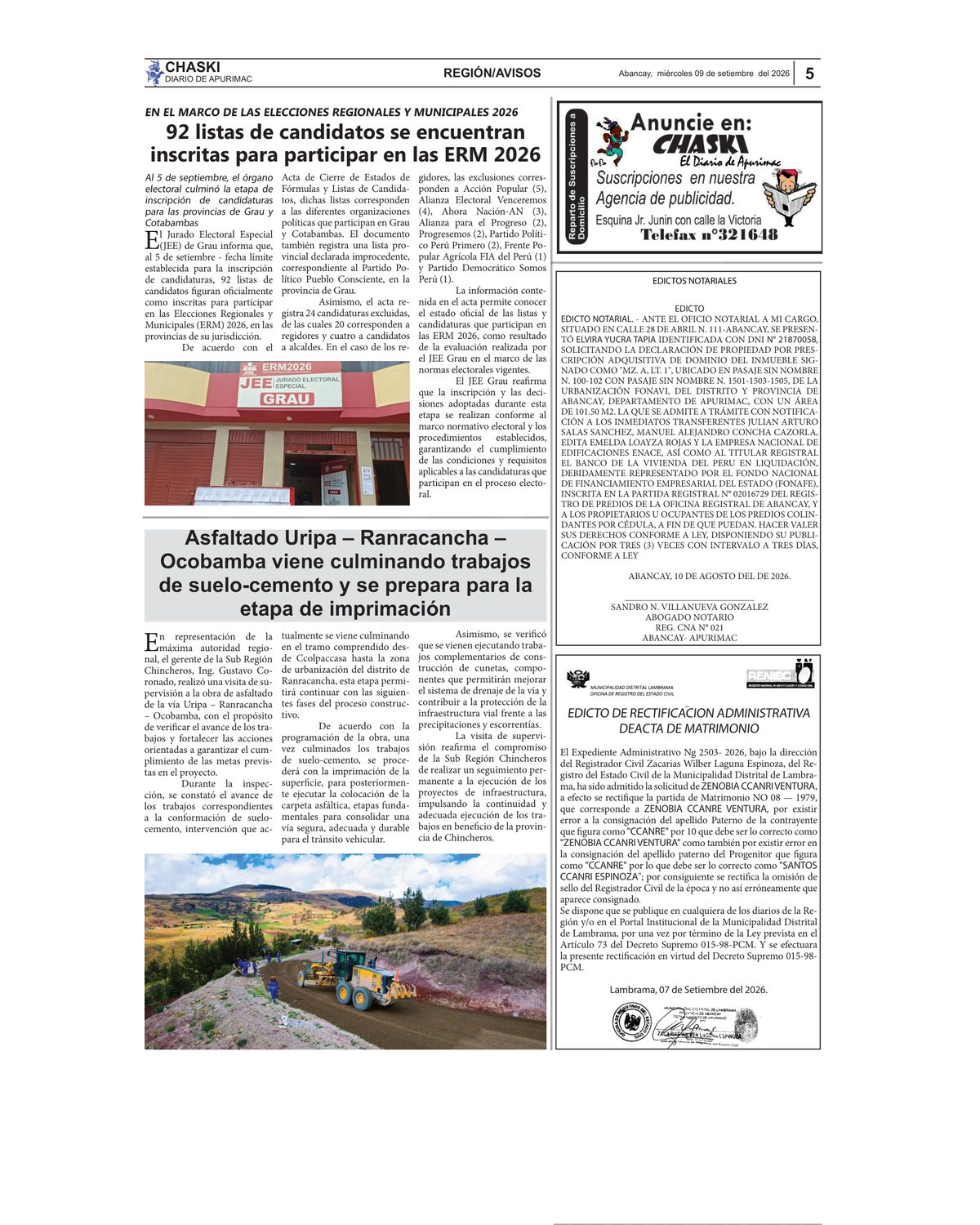 Página 5 - Diario Chaski