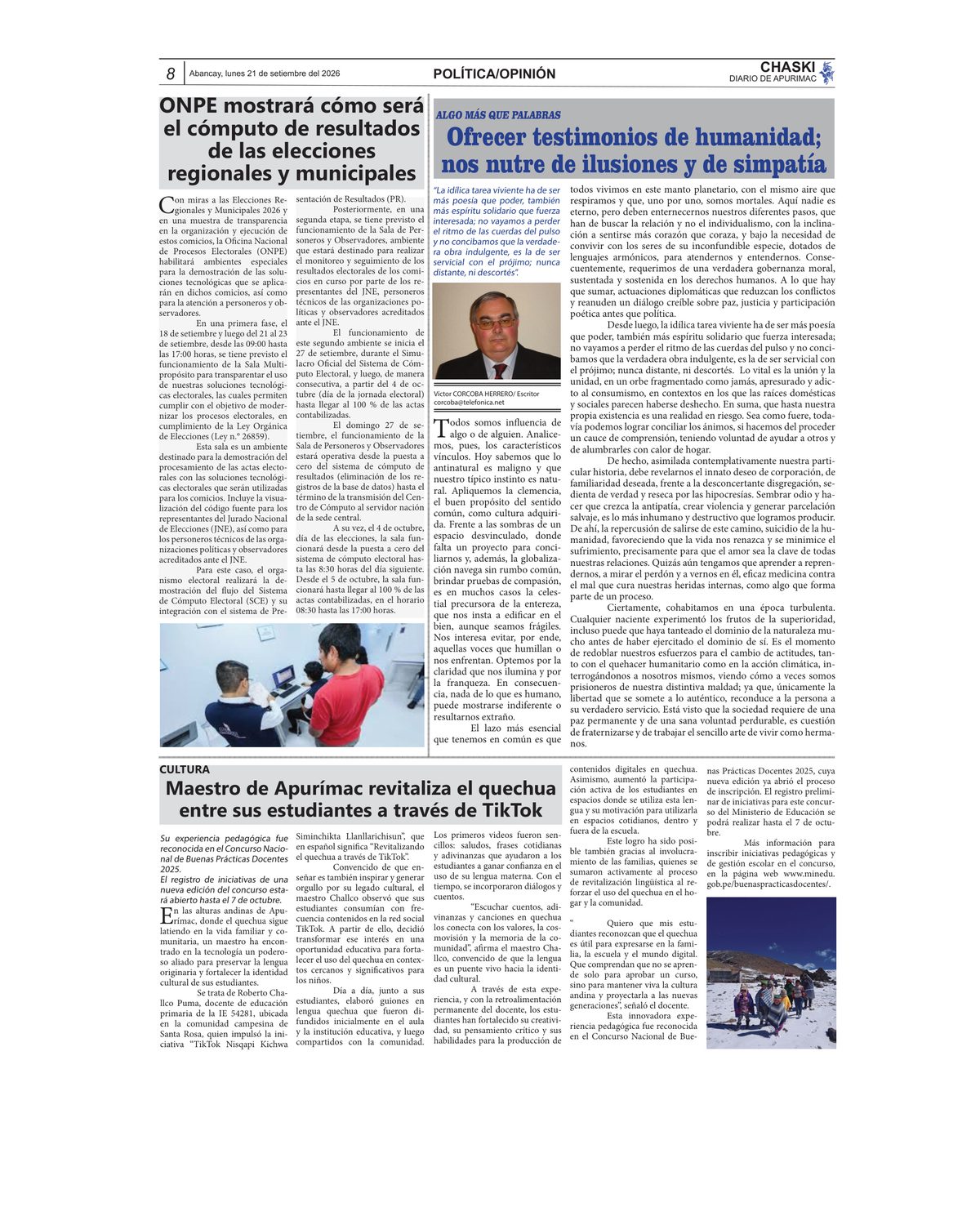 Página 8 - Diario Chaski