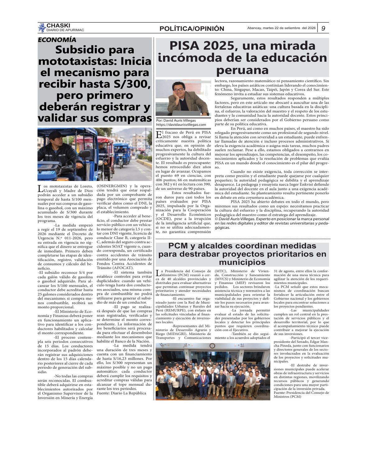 Página 9 - Diario Chaski