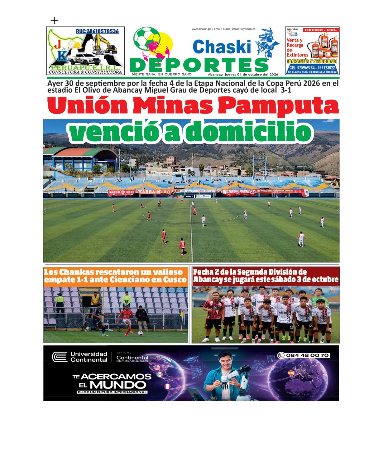 Página 12 - Diario Chaski