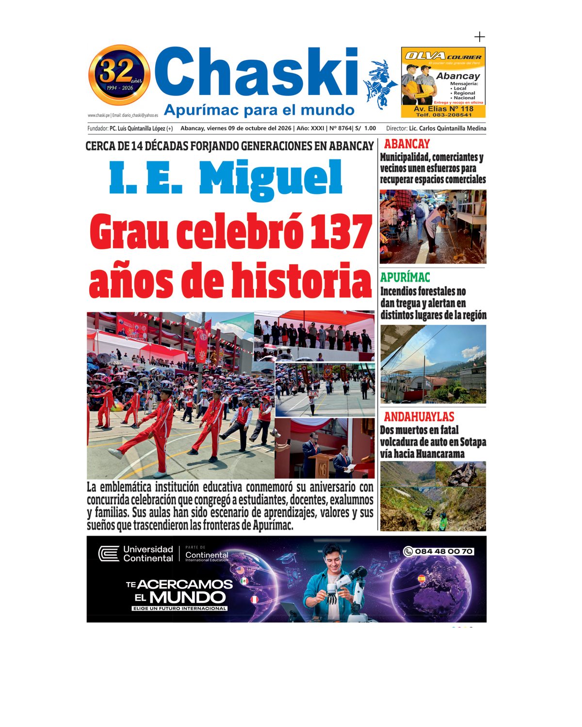Página 1 - Diario Chaski