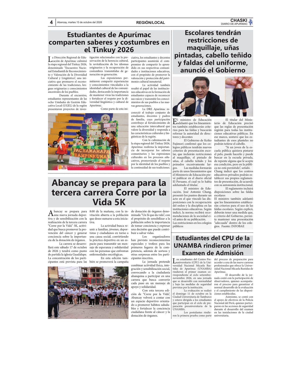 Página 4 - Diario Chaski