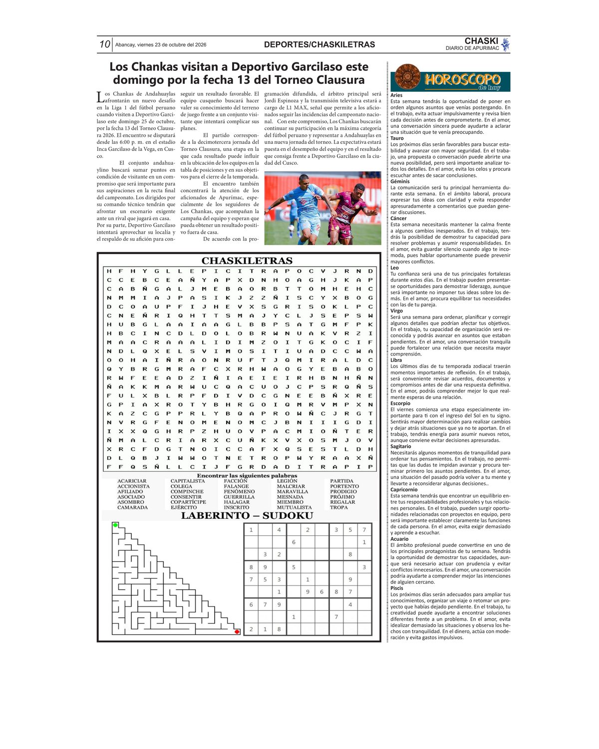 Página 10 - Diario Chaski