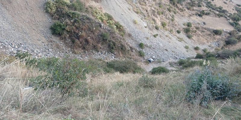 Camioneta cae a un abismo en Anccobamba distrito Chapimarca y deja un fallecido