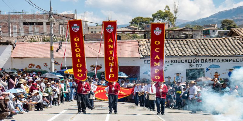 Curahuasi celebró con civismo y patriotismo el 205° aniversario de la Independencia del Perú