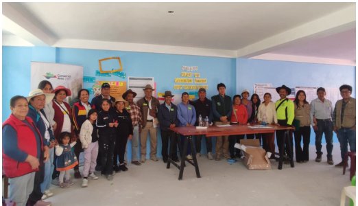 Pichirhua, apuesta por emprendimientos sostenibles para asegurar la conservación de sus ecosistemas