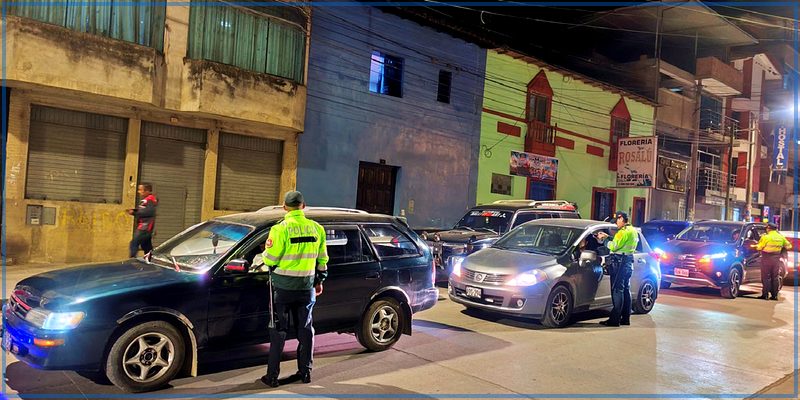 Región Policial Apurímac intensifica el Operativo Impacto con acciones de control