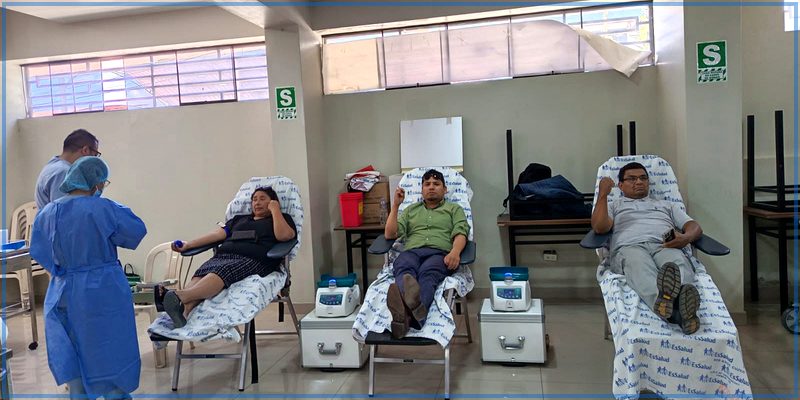 Red Asistencial de EsSalud logra captar 30 unidades de sangre en exitosa campaña en Abancay