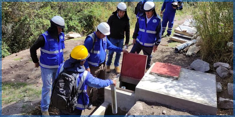 Constatan importantes avances del proyecto de riego Antabamba