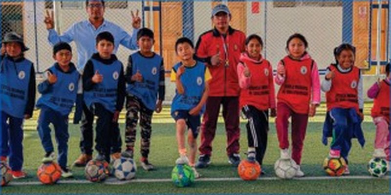 Challhuahuacho fortalece la formación deportiva de niños y jóvenes en sus nueve cuencas