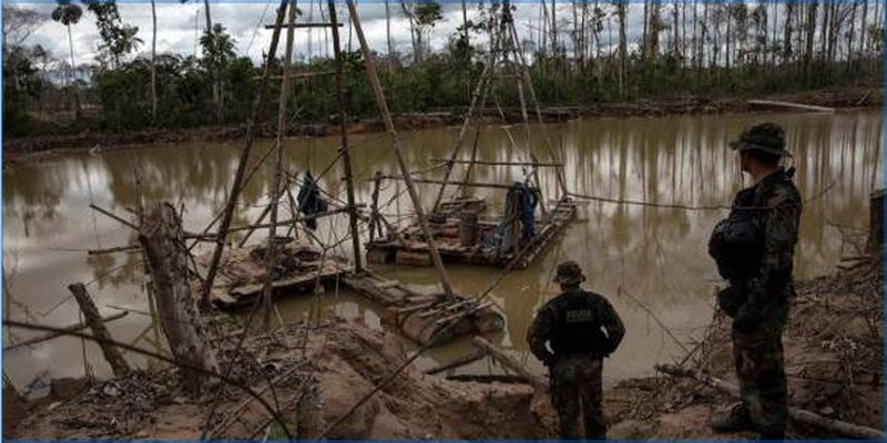 Operativo contra la minería ilegal interviene bienes valorizados en más de S/ 3 millones en Madre de Dios