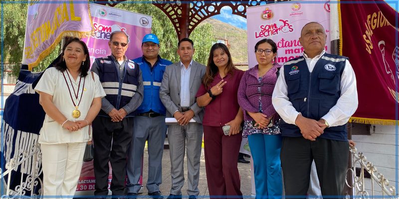 EsSalud Apurímac impulsa la Semana de la Lactancia Materna con masivo pasacalle en Abancay