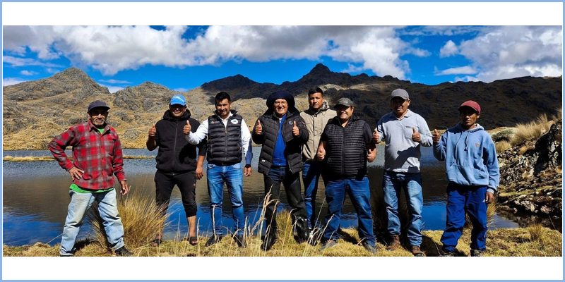 Apurímac: fortalecen recursos hidrobiológicos en las lagunas de Abancay
