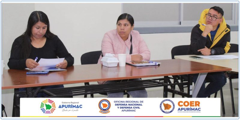 Apurímac: fortalecen capacidades de gobiernos locales en evaluación de daños y análisis