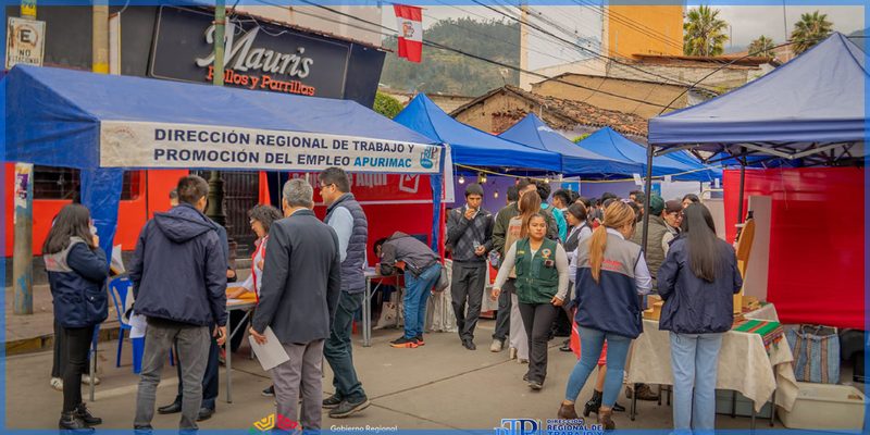Masiva participación en la II Expoferia Formalízate Ahora Abancay 2026