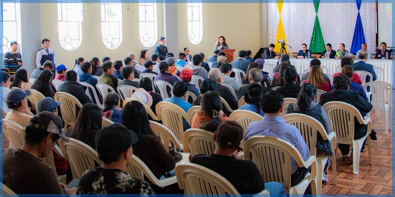 Chincheros presenta avances de gestión y anuncia proyecto productivo de cuyes