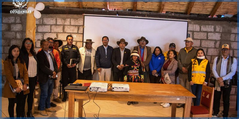 Mesa técnica aborda problemática del transporte terrestre en Cotabambas