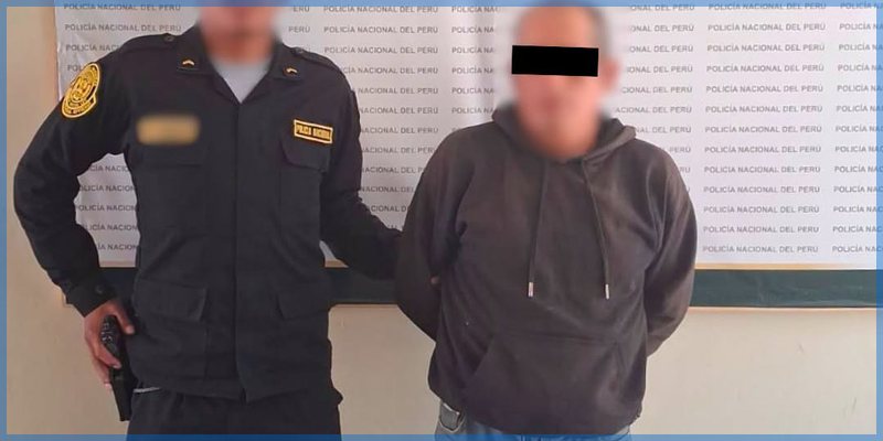 Policía interviene y detiene a sujeto presunto autor de tentativa de homicidio en Chalhuanca