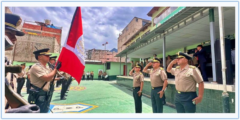Región Policial Apurímac entonó el Himno Nacional por primera vez en el Día del Himno Nacional