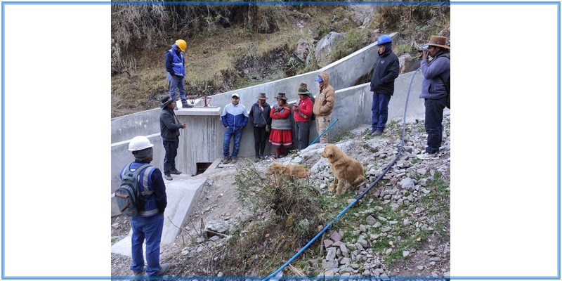 Proyecto de riego Antabamba: capacitan a usuarios en operación, mantenimiento y riego parcelario