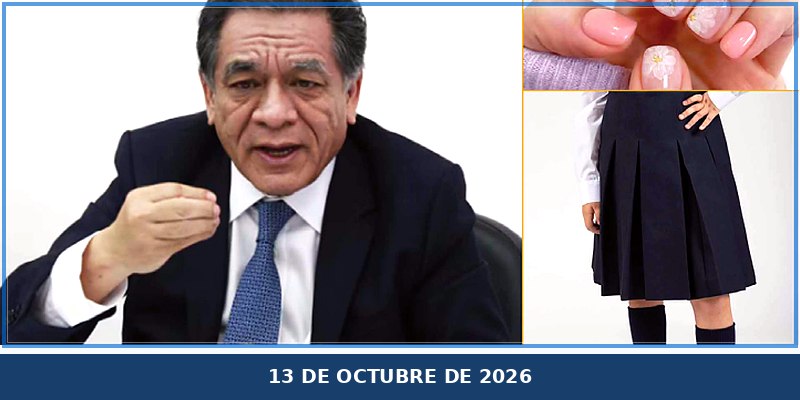 Escolares tendrán restricciones de maquillaje, uñas pintadas, cabello teñido y faldas del uniforme, anunció el Gobierno