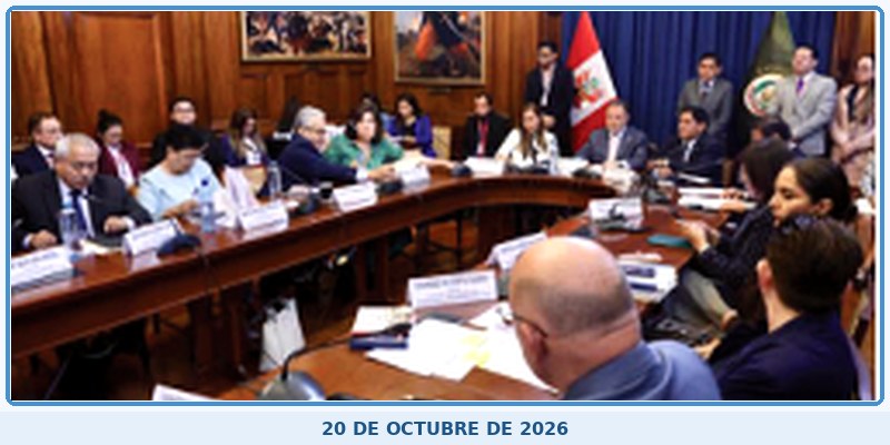 Comisión de Constitución del Senado aprueba siete puntos adicionales sobre facultades