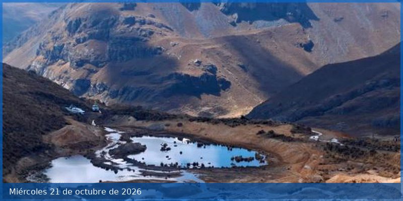 Retienen cinco volquetes y una retroexcavadora por presunta minería ilegal en el parque nacional Huascarán