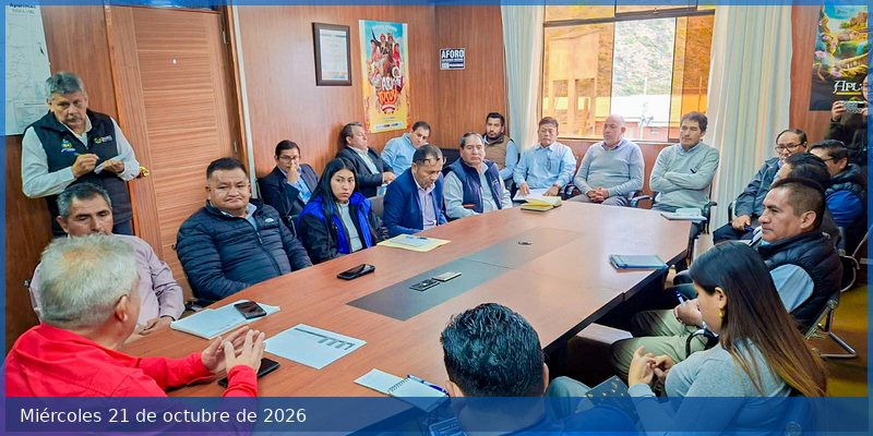 Apurímac: articulan acciones para fortalecer la respuesta ante incendios forestales