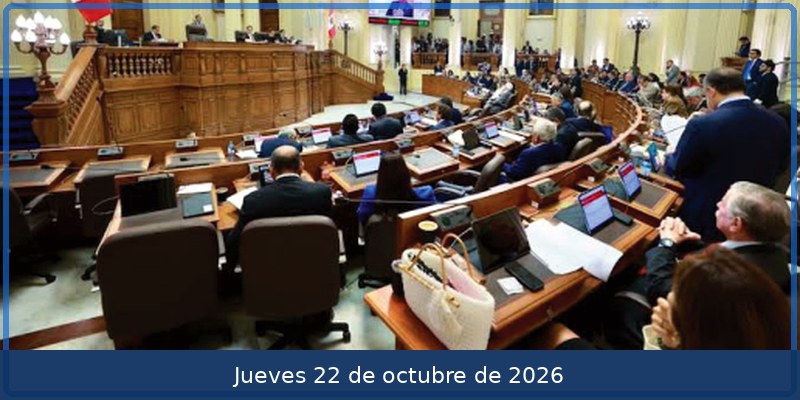 Pleno del Senado aprueba otorgar facultades legislativas al Gobierno en 27 materias