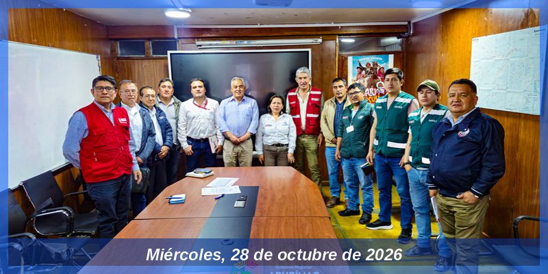Gobierno regional de Apurímac articula esfuerzos multisectoriales para enfrentar incendios forestales, déficit hídrico y sequías