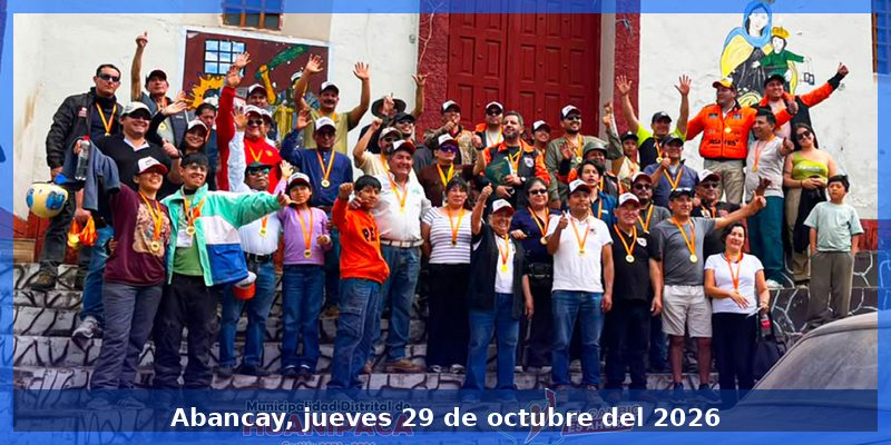 Reconocen al Club del Automóvil Antiguo de Apurímac por promover turismo y patrimonio regional