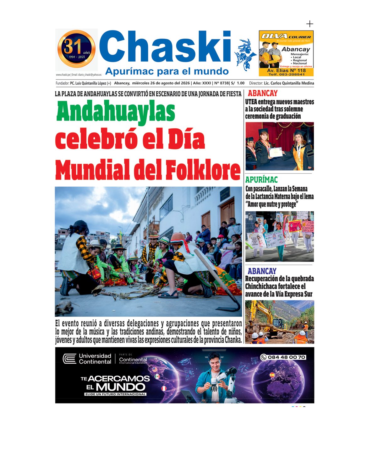 Edición Impresa - Portada