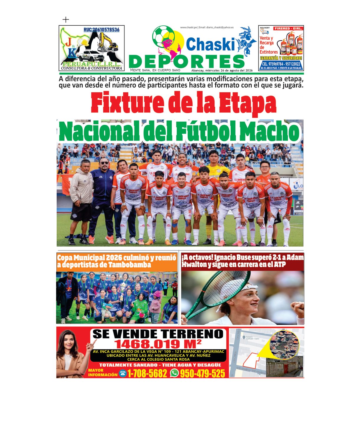 Edición Impresa - Deporte
