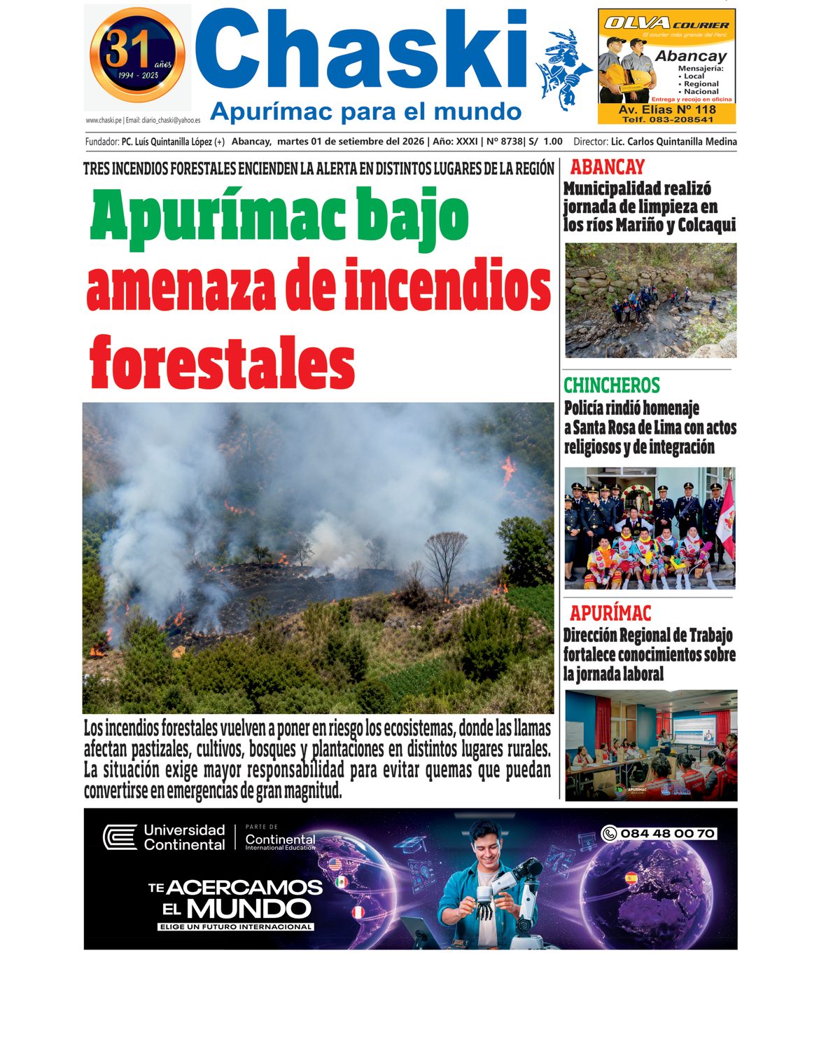 Edición Impresa - Portada