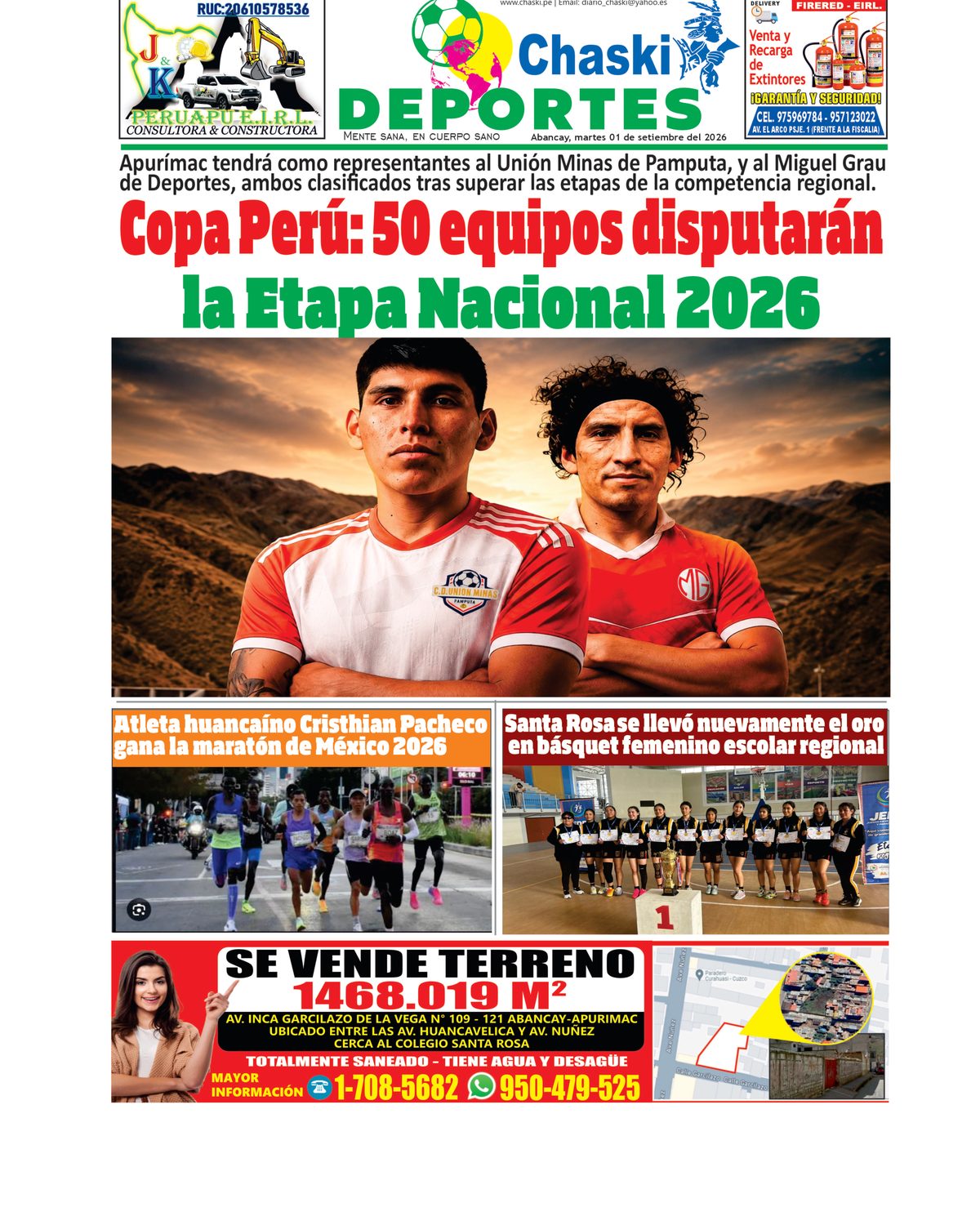 Edición Impresa - Deporte