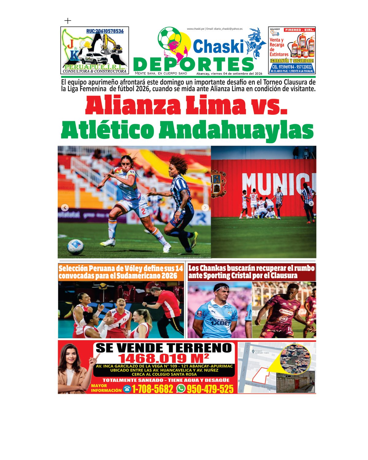 Edición Impresa - Deporte