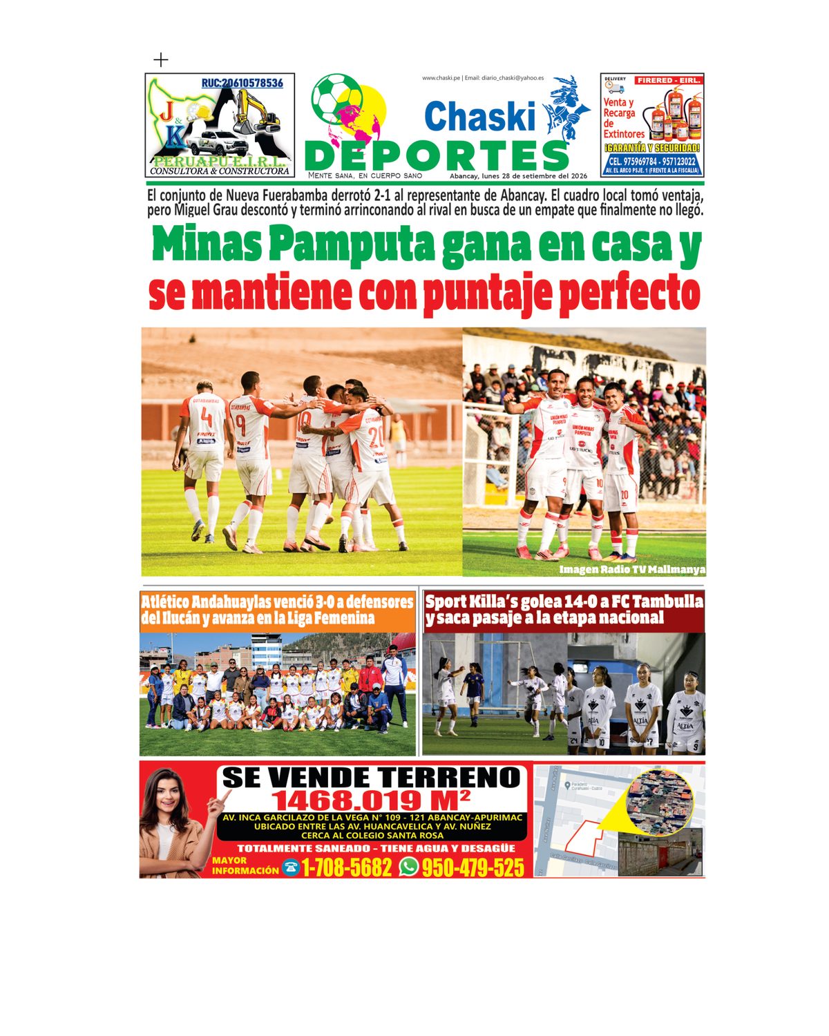 Edición Impresa - Deporte