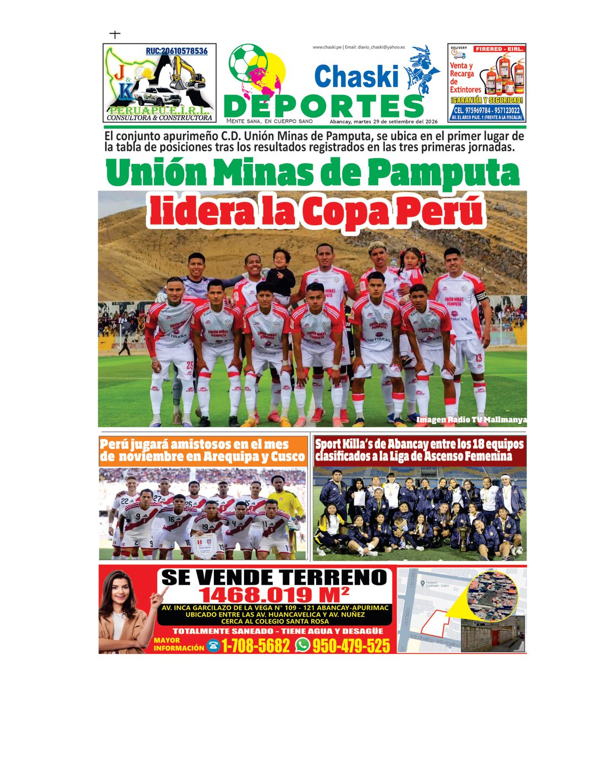 Edición Impresa - Deporte