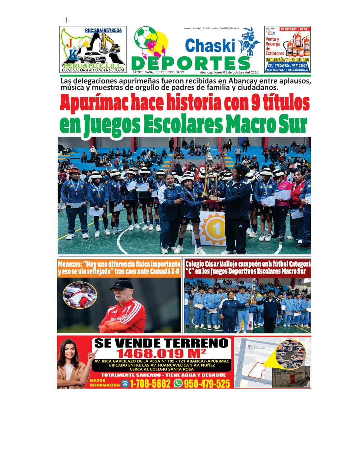 Edición Impresa - Deporte