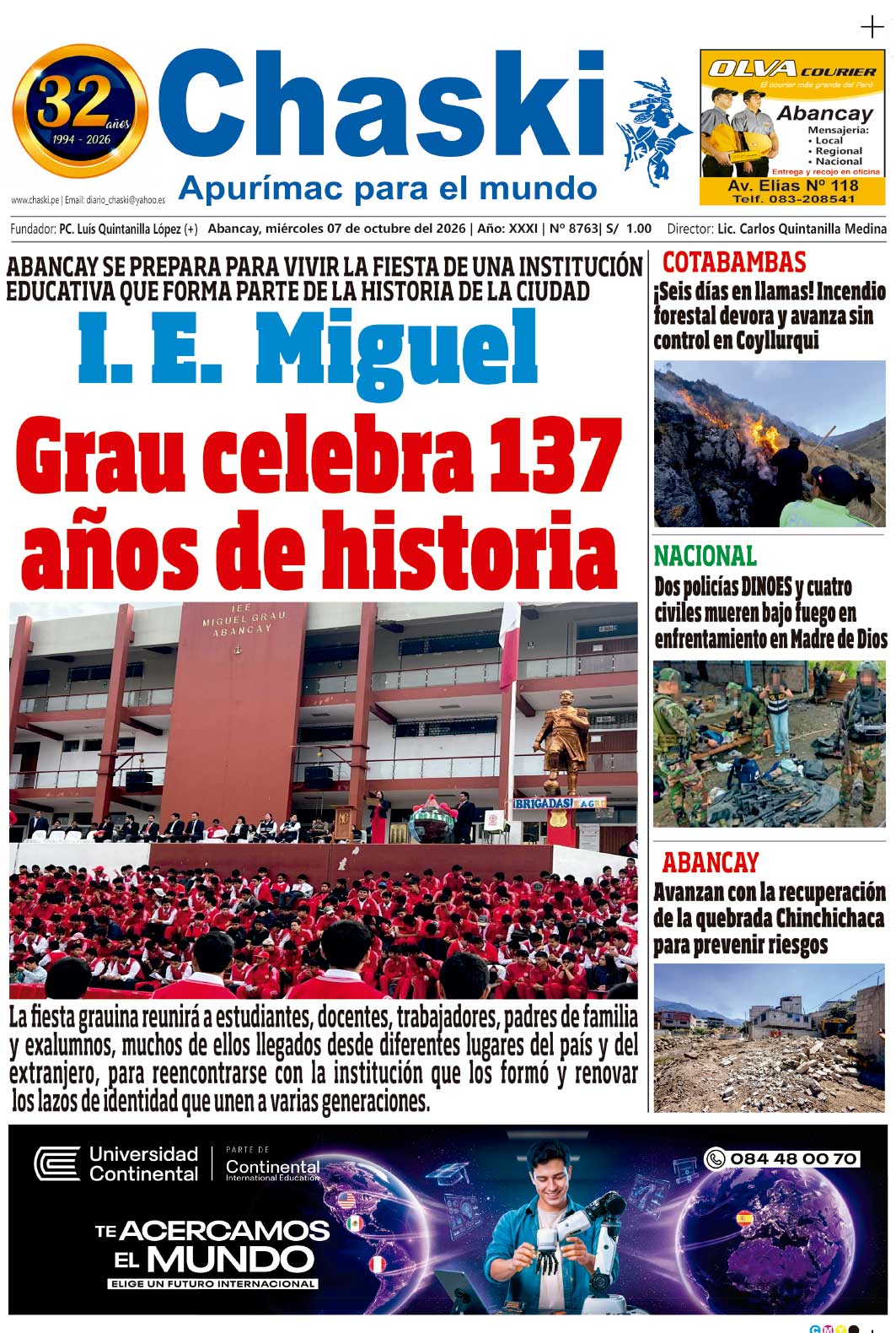 Edición Impresa - Portada