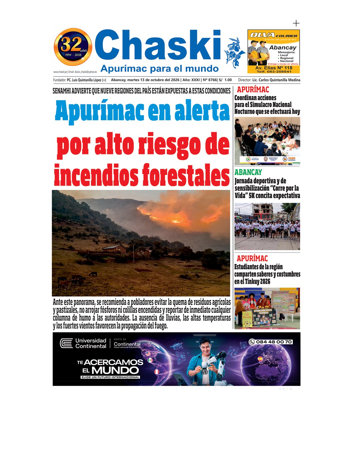 Edición Impresa - Portada