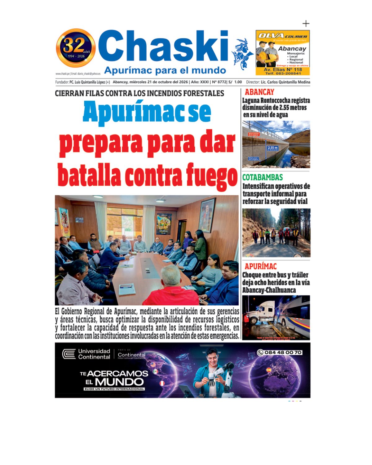 Edición Impresa - Portada